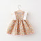 Summer New Baby Girl Flying Sleeve Dress Broken Flower Dress